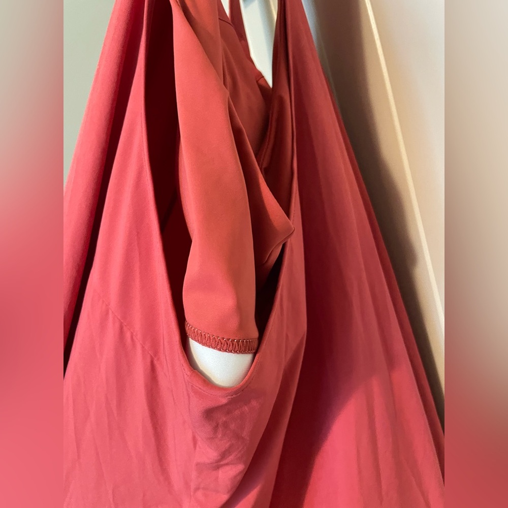 HALARA Red High Low Dress - Picture 6 of 9